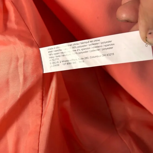 Eloquii Coral Blazer - Picture 12 of 16